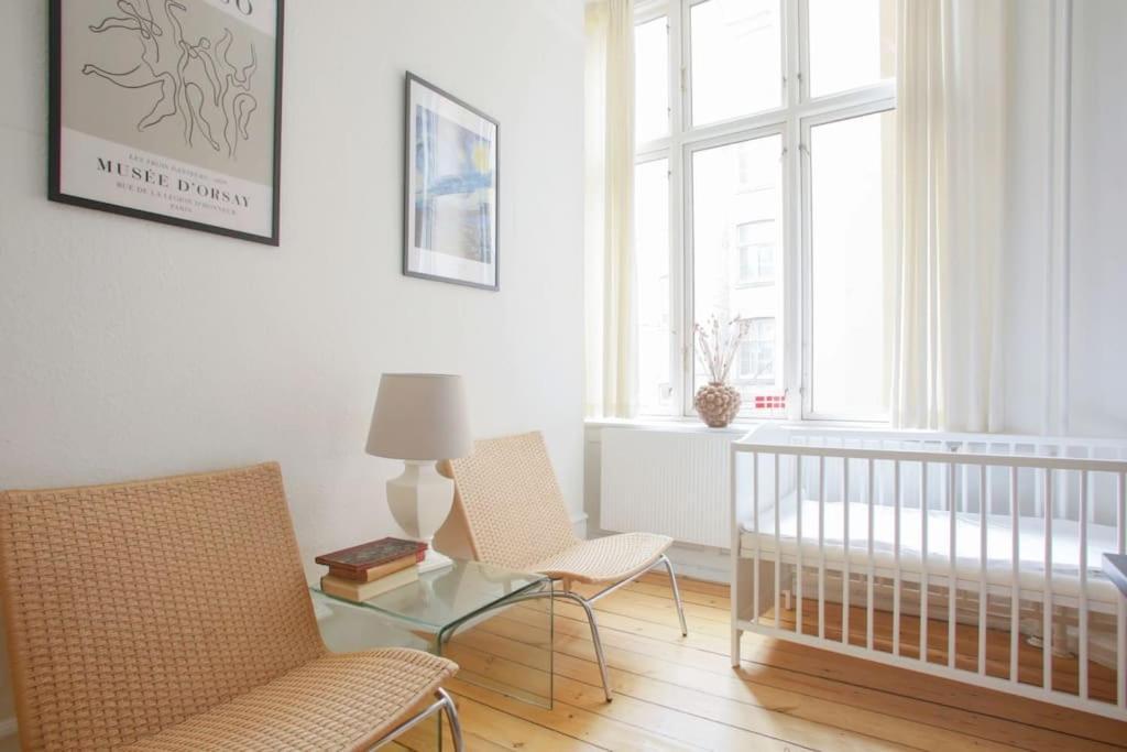 Large & Bright 3Br Apartment W Whirlpool Near Metro København Ngoại thất bức ảnh