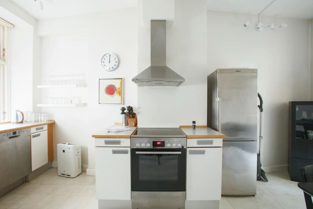 Large & Bright 3Br Apartment W Whirlpool Near Metro København Ngoại thất bức ảnh